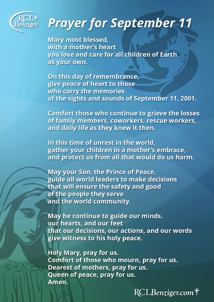 Prayer for September 11th